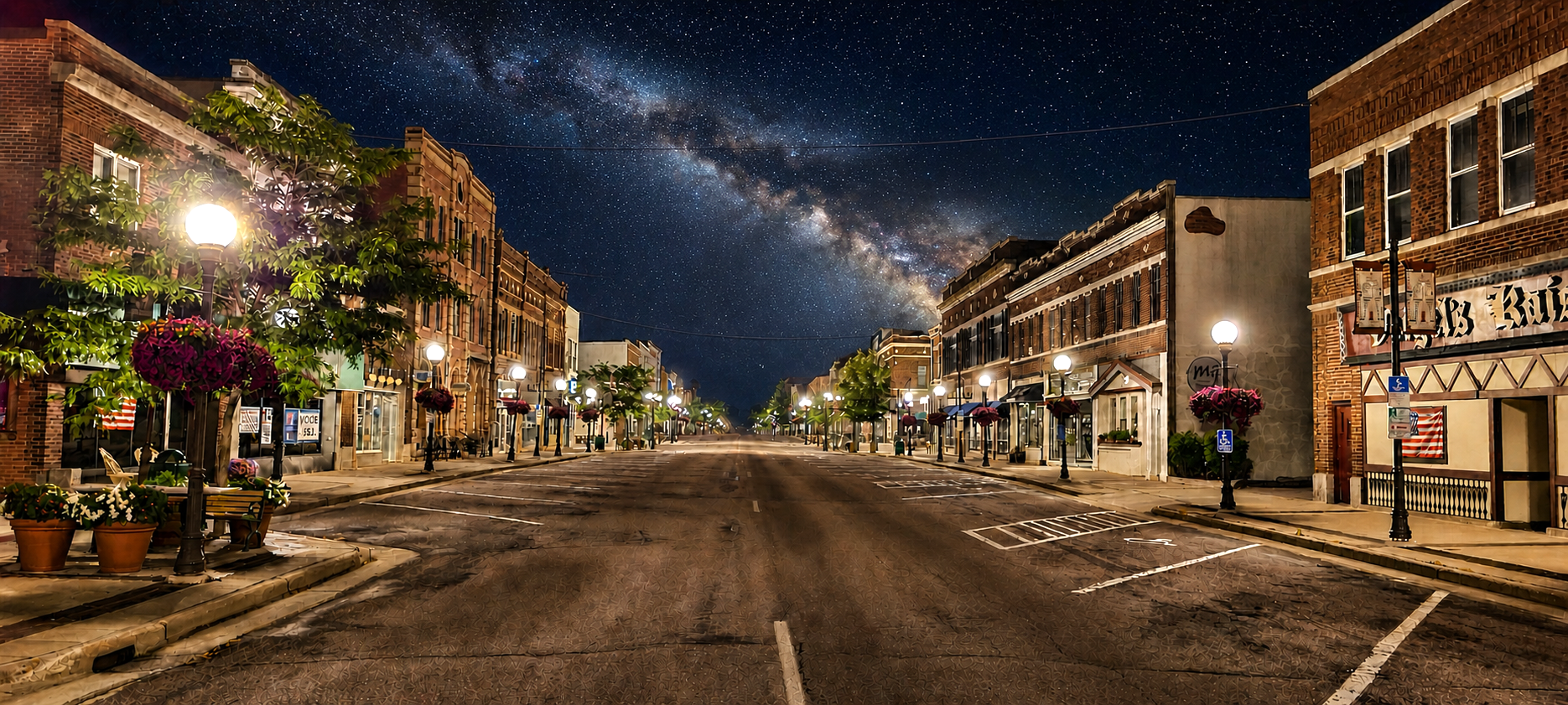 Downtown New Ulm, Minnesota